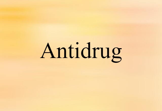 antidrug