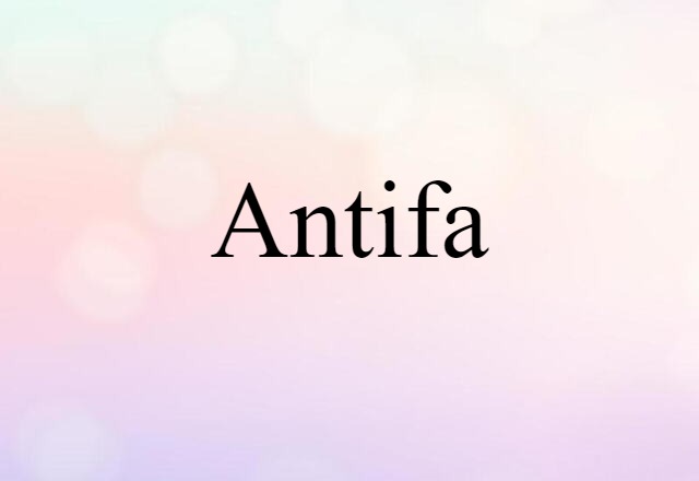 Antifa