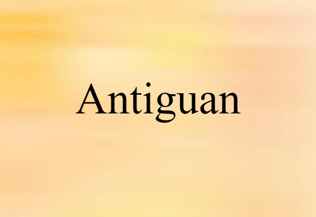 Antiguan