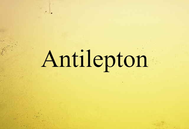 antilepton