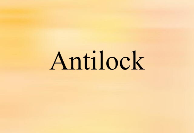 antilock