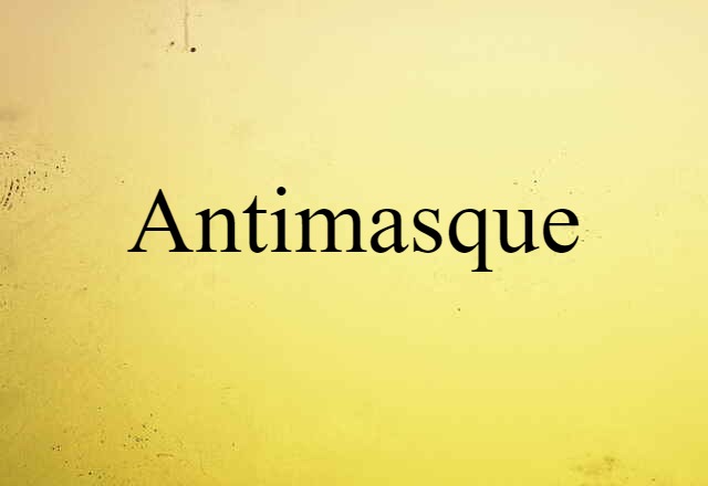 antimasque