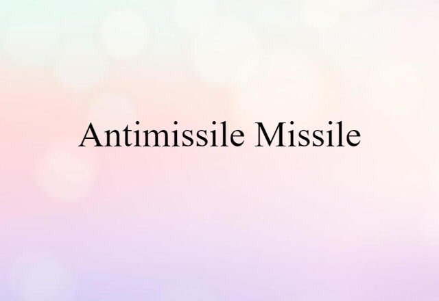 antimissile missile