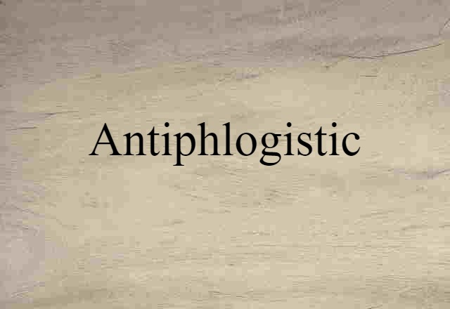 antiphlogistic