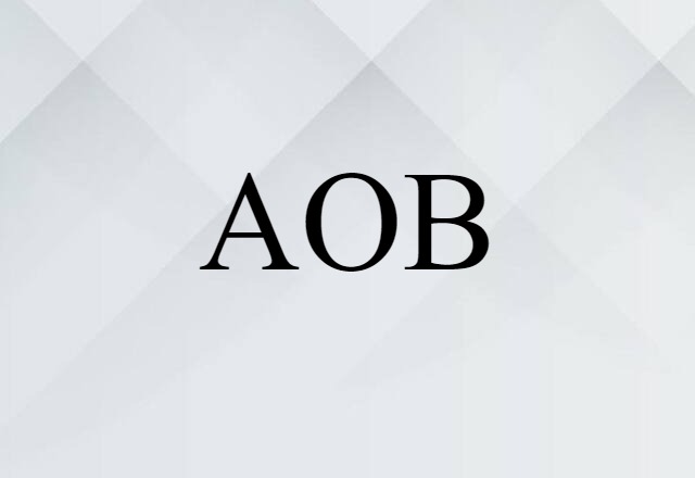 AOB