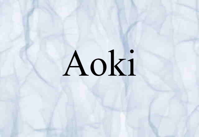 Aoki