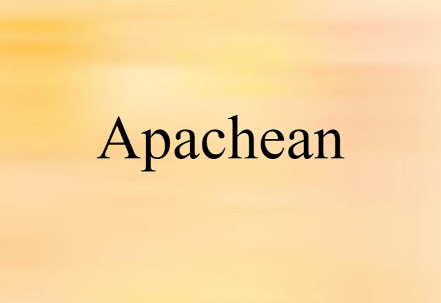 Apachean