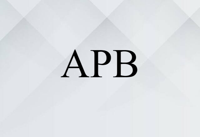 APB