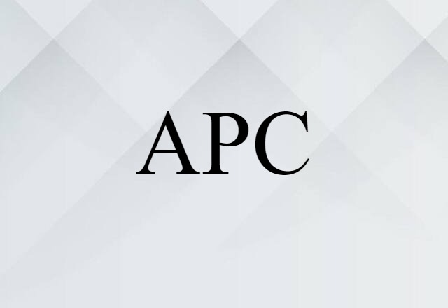 APC