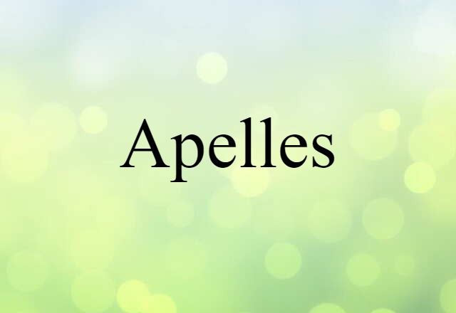 Apelles