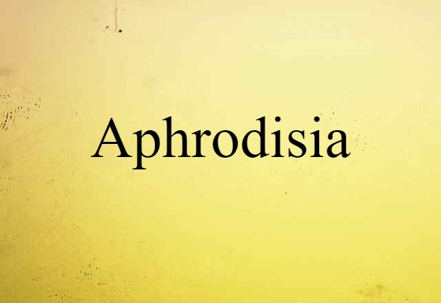 aphrodisia