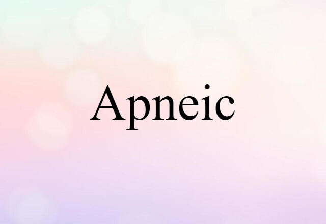 apneic