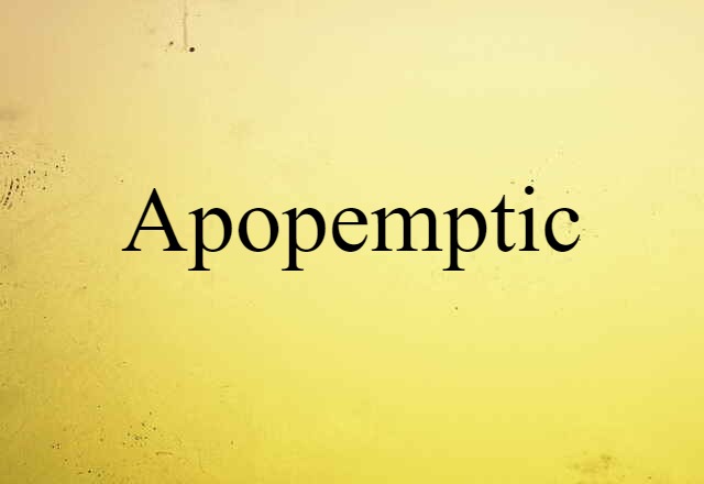 apopemptic