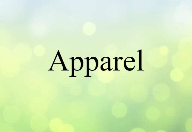 apparel