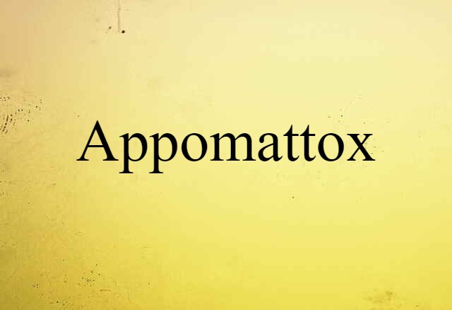 Appomattox