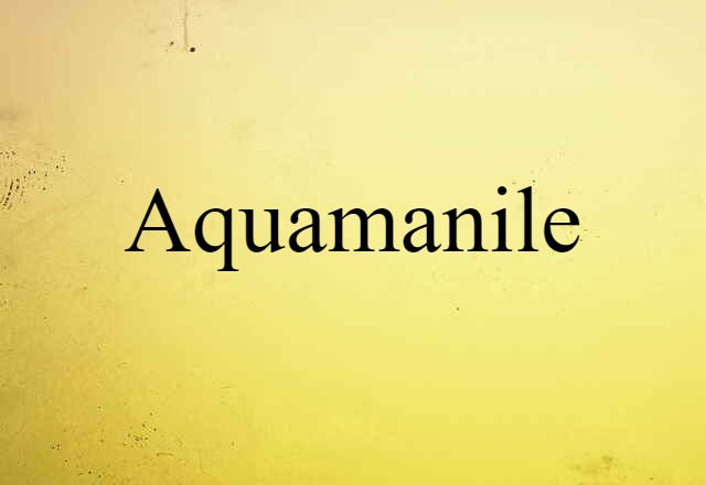 aquamanile