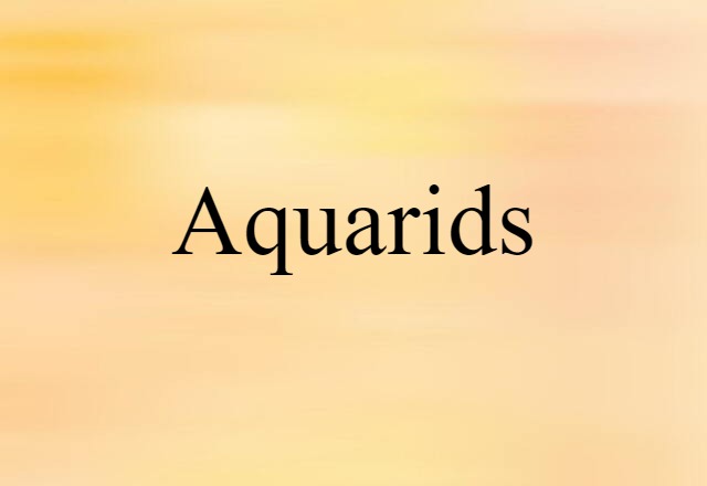 Aquarids