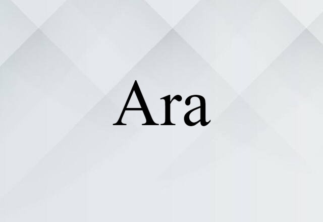 Ara