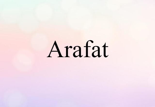 Arafat