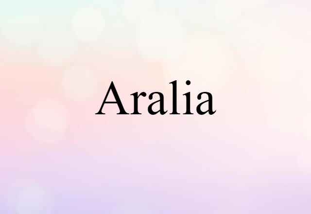 aralia