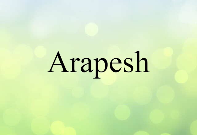 Arapesh