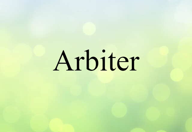 arbiter