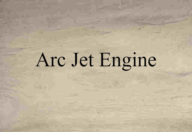 arc-jet engine