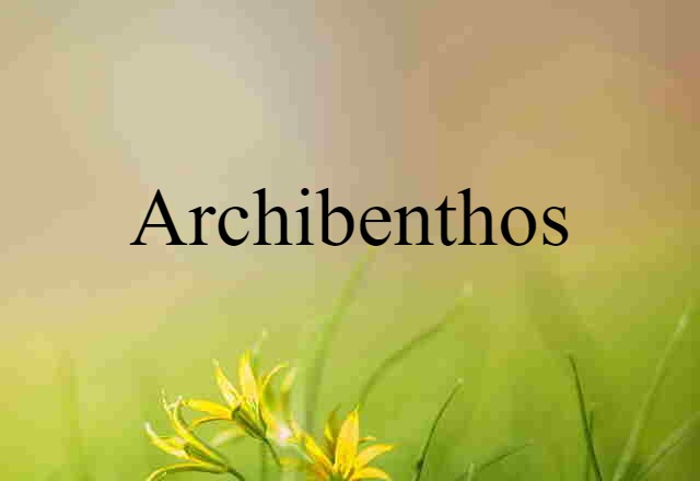 archibenthos