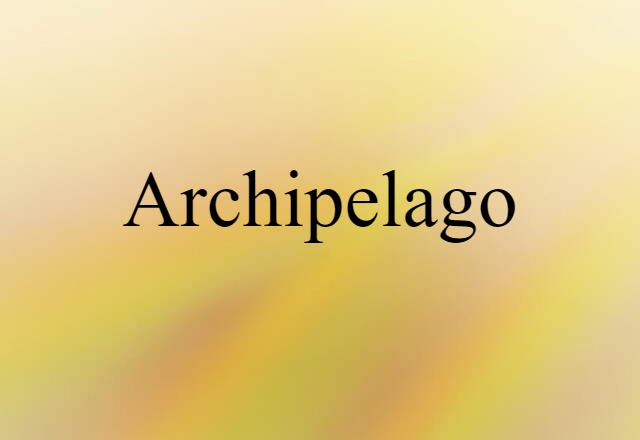 archipelago