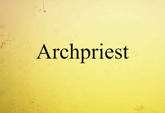 archpriest