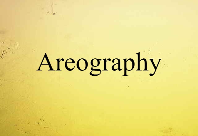 areography