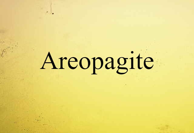 Areopagite