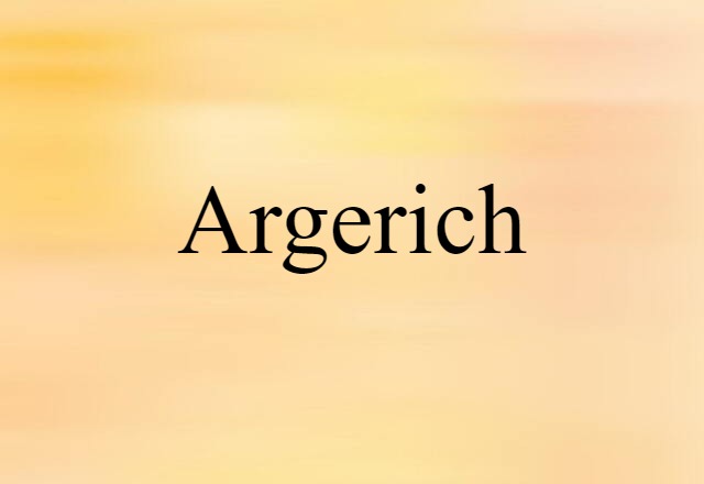 Argerich