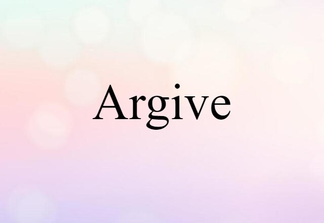 Argive