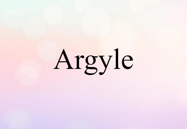 argyle