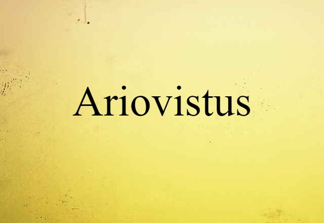 Ariovistus