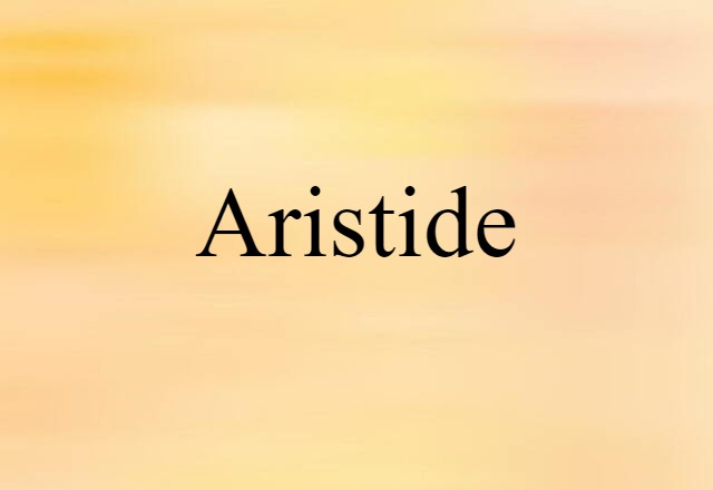 Aristide