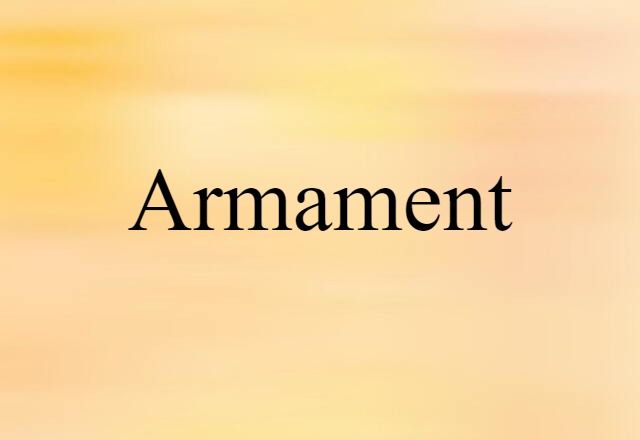 armament