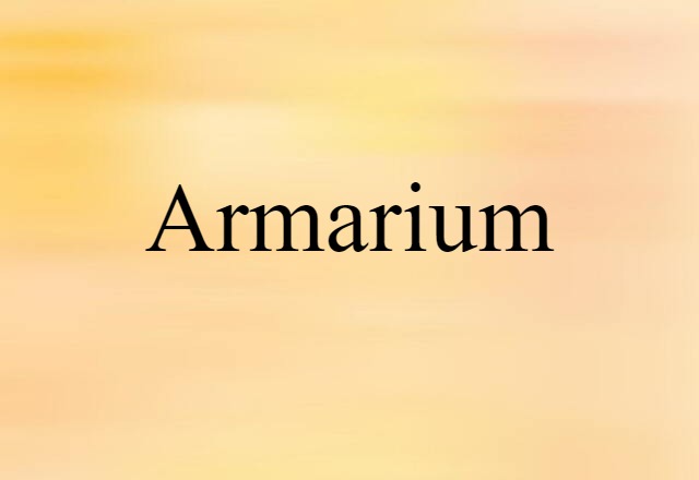 armarium