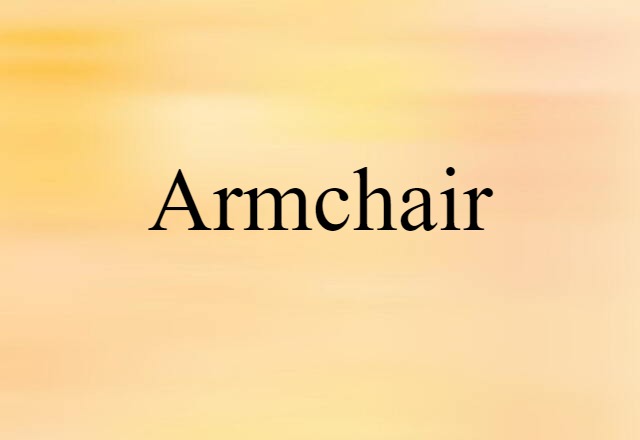 armchair