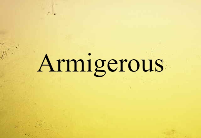 armigerous