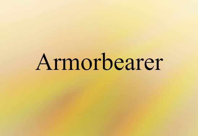 armorbearer