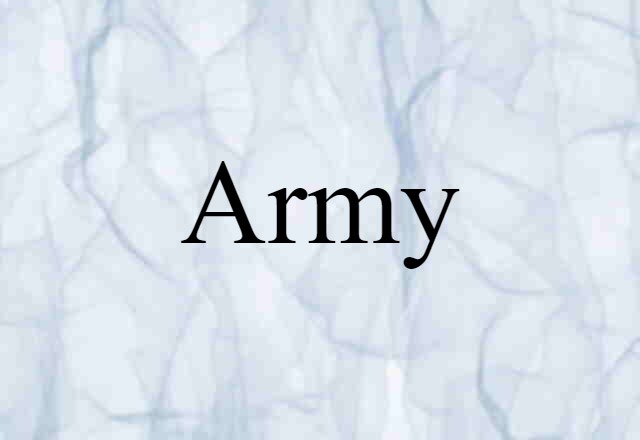 army