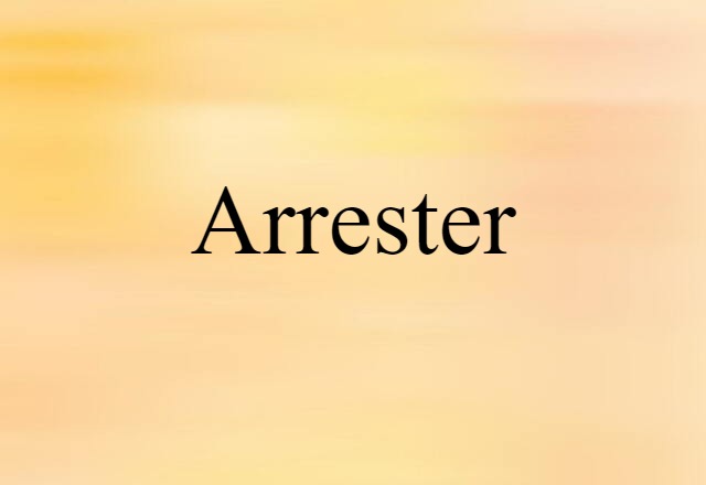 arrester