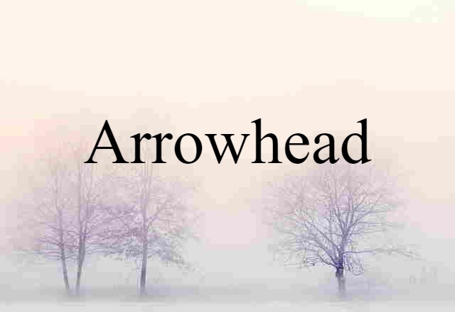 arrowhead