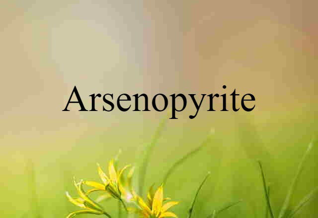 arsenopyrite