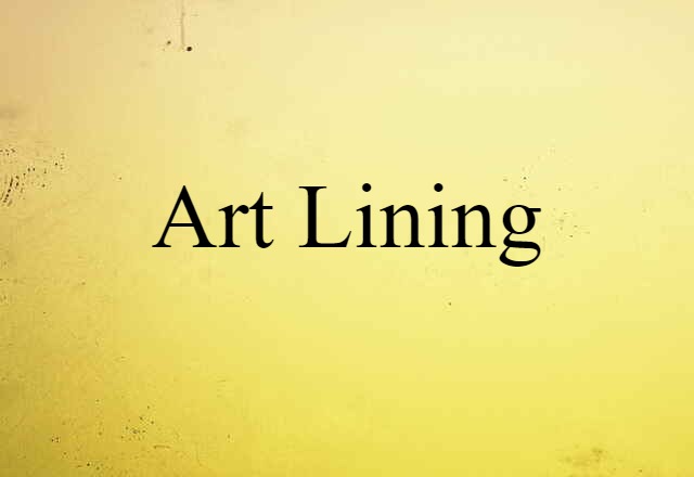 art lining