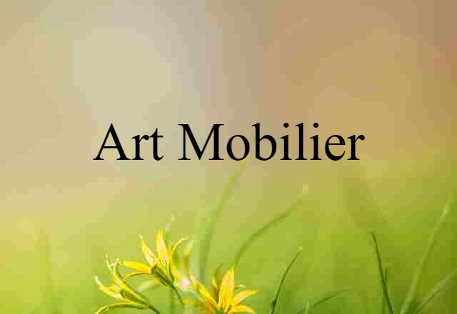 art mobilier