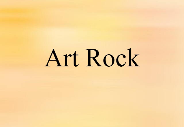 art rock