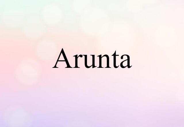 Arunta